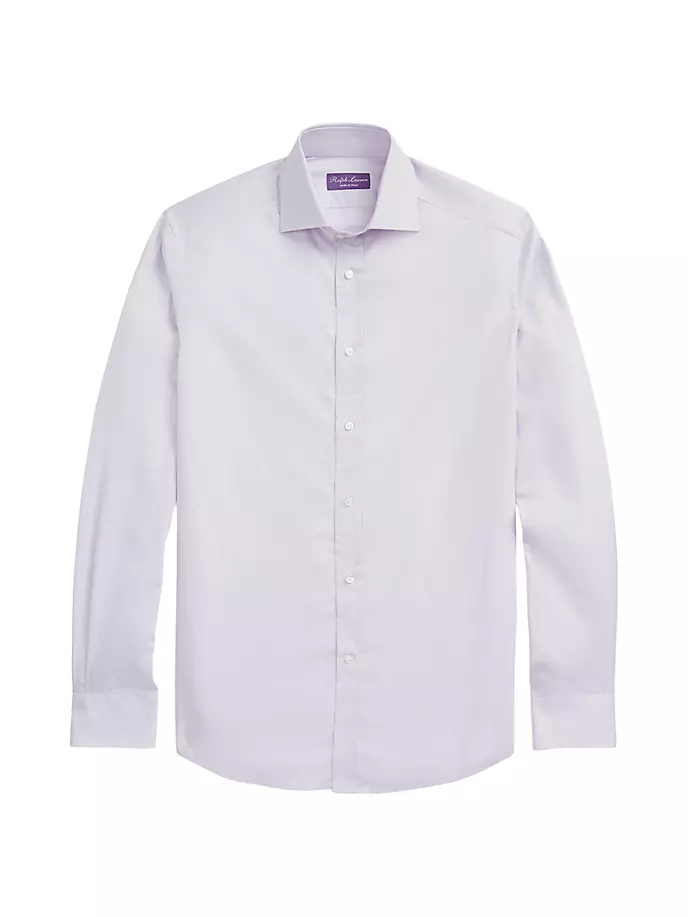 

Рубашка в клетку Glen с длинными рукавами Ralph Lauren Purple Label, цвет wisteria