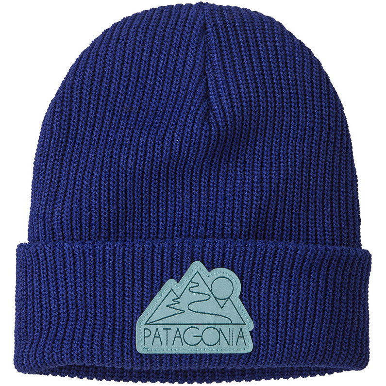 Детская шапка с логотипом Patagonia, синий