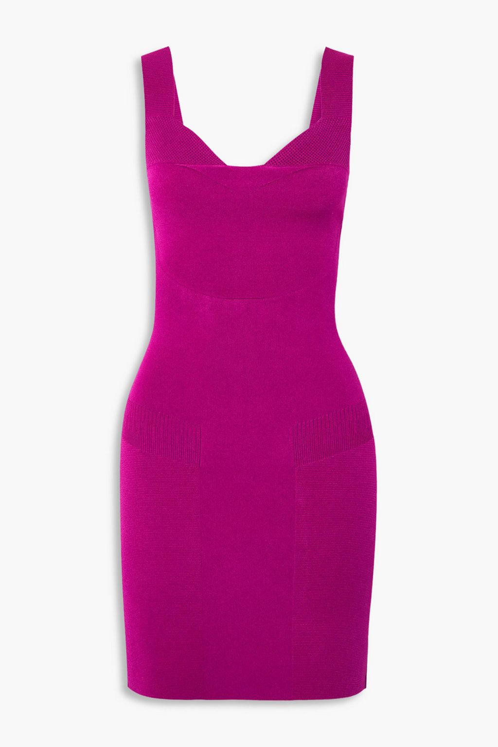 Платье мини MyBody эластичной вязки AZ FACTORY, пурпурный