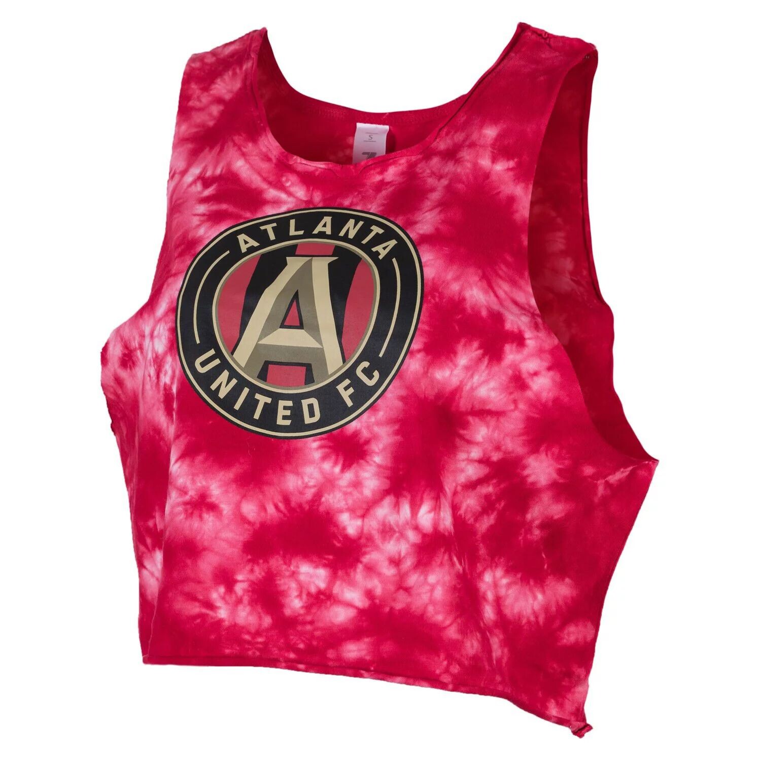 

Женская майка ZooZatz Red Atlanta United FC Cloud-Dye Muscle Tank