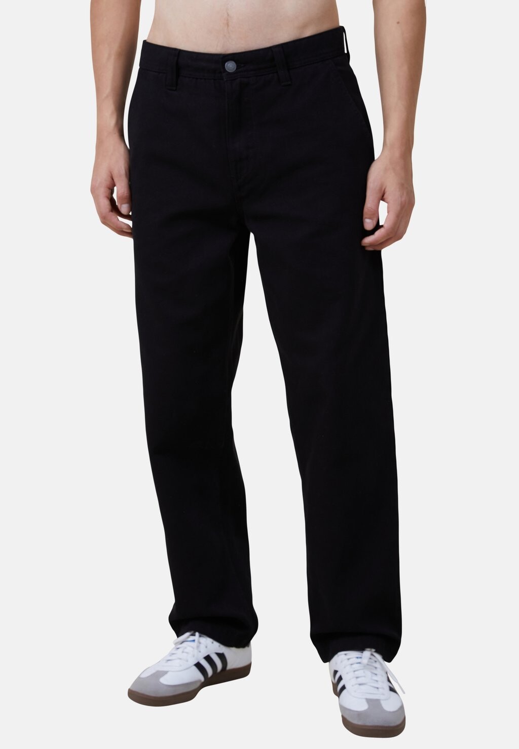 

Брюки Loose Fit Cotton On, цвет true black