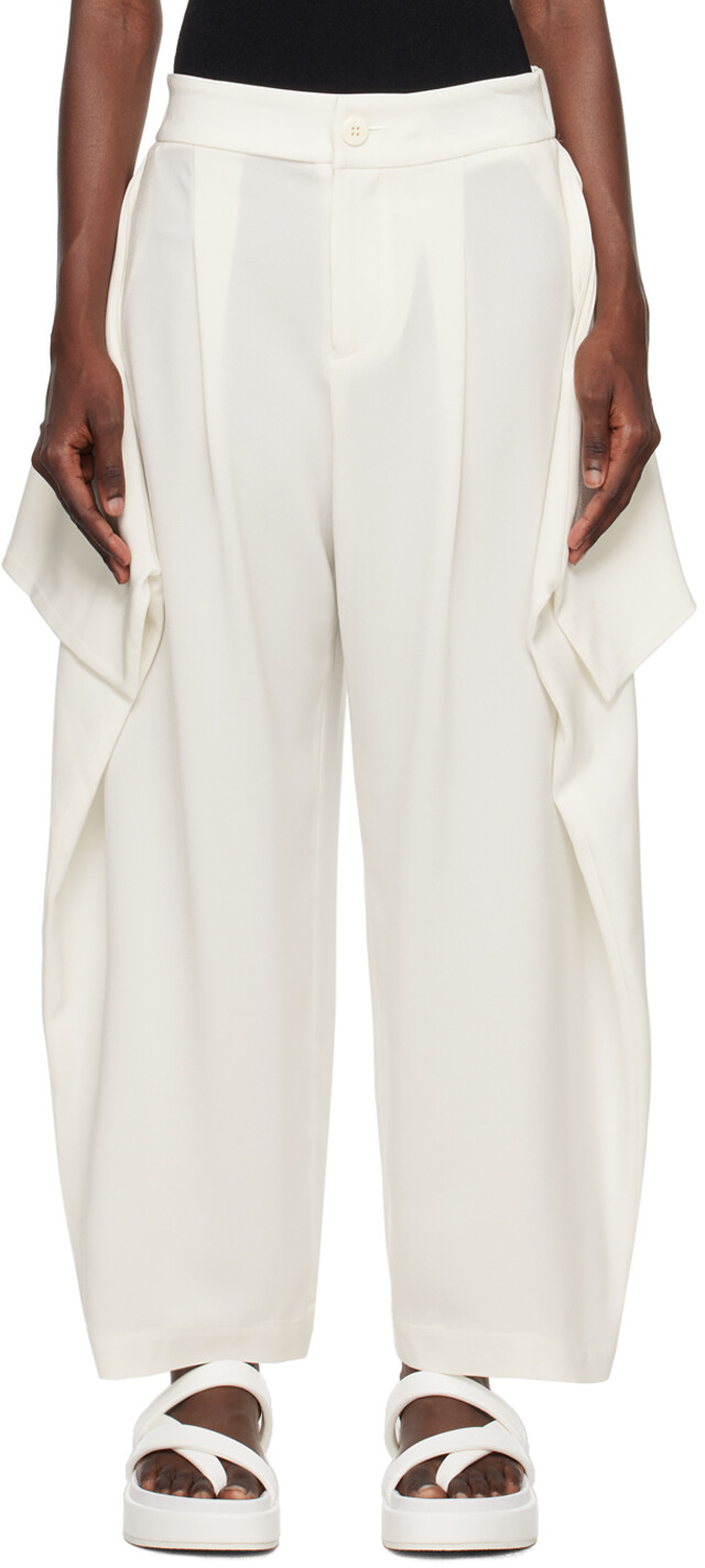 

Off-White Square One однотонные брюки ISSEY MIYAKE