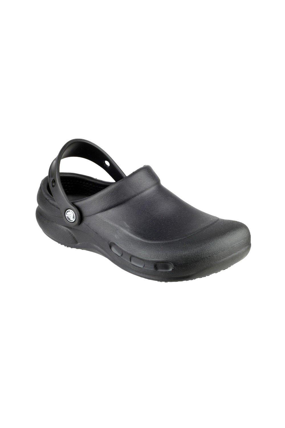Туфли-слипоны из термопластика Бистро Crocs, черный туфли без шнуровки из термопластика сезонный камуфляж crocs серый