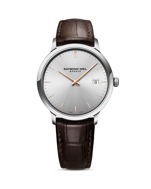 Часы Токката, 39 мм Raymond Weil, цвет Brown часы фрилансер 42 мм raymond weil цвет silver