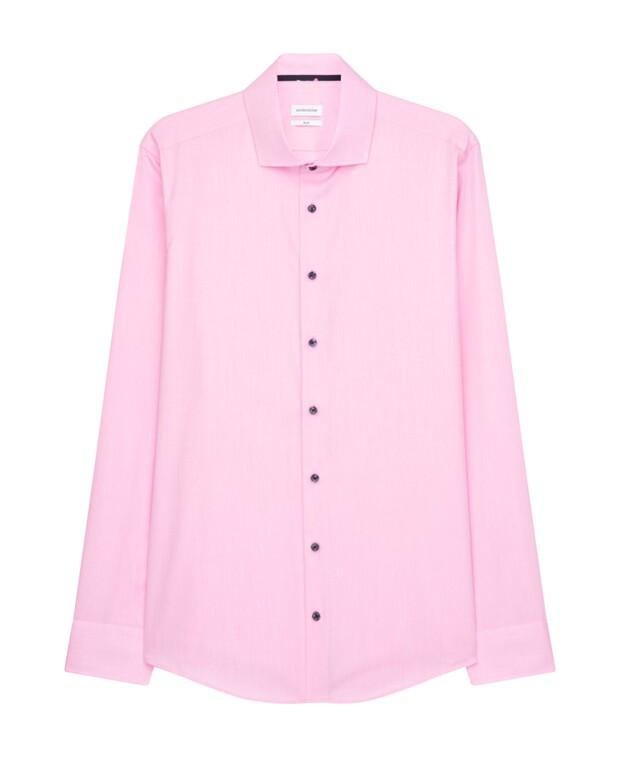 

Рубашка с длинными рукавами – облегает фигуру Seidensticker, розовый