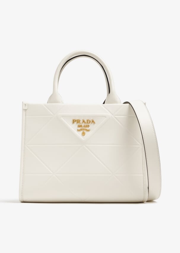 

Сумка Prada Symbole Small Handbag, белый