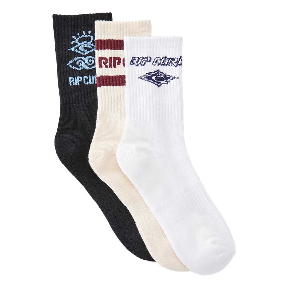 

Носки Rip Curl Icons Of Surf Crew 3 шт, разноцветный