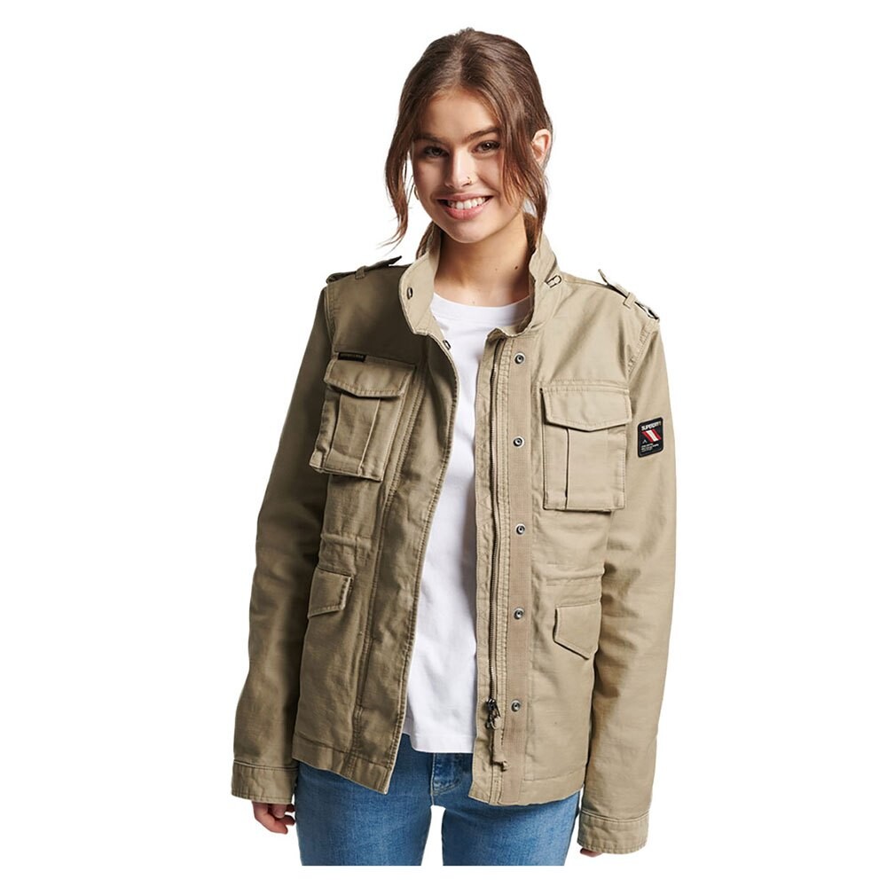 

Куртка Superdry Vintage M65, бежевый