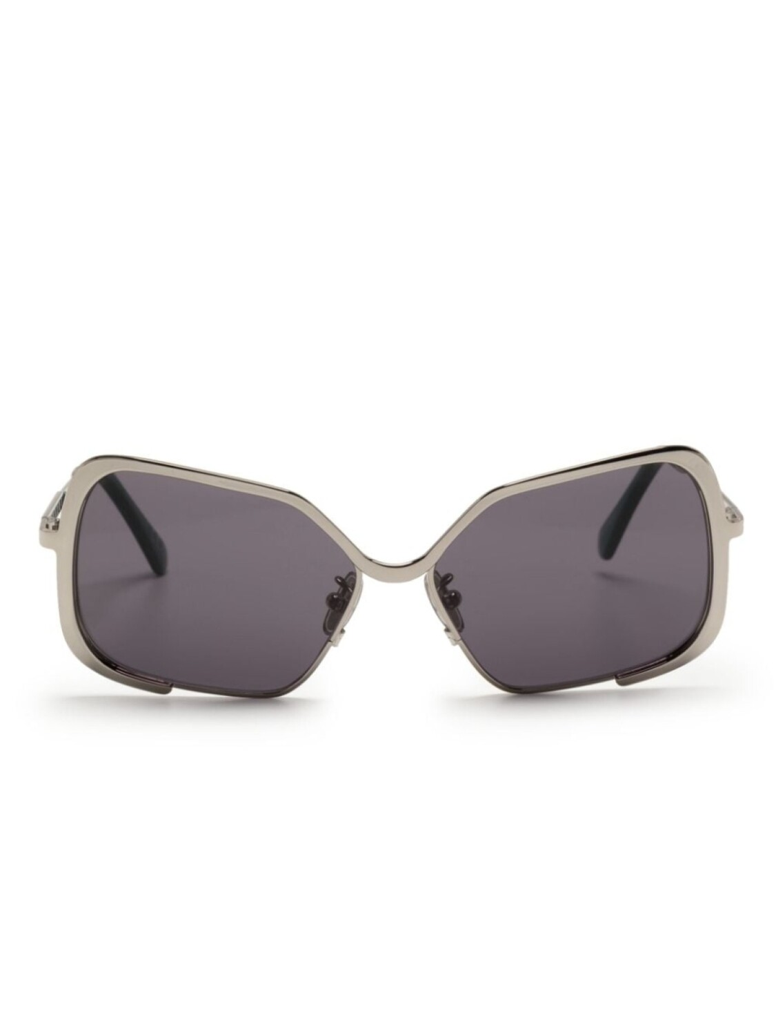 

Солнцезащитные очки Unila в массивной оправе Marni Eyewear, серебристый