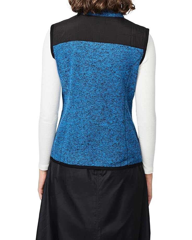 

Свитер Bernardo Fashions Ultra Soft Sweater Knit Vest, цвет Ultra Marine/Black