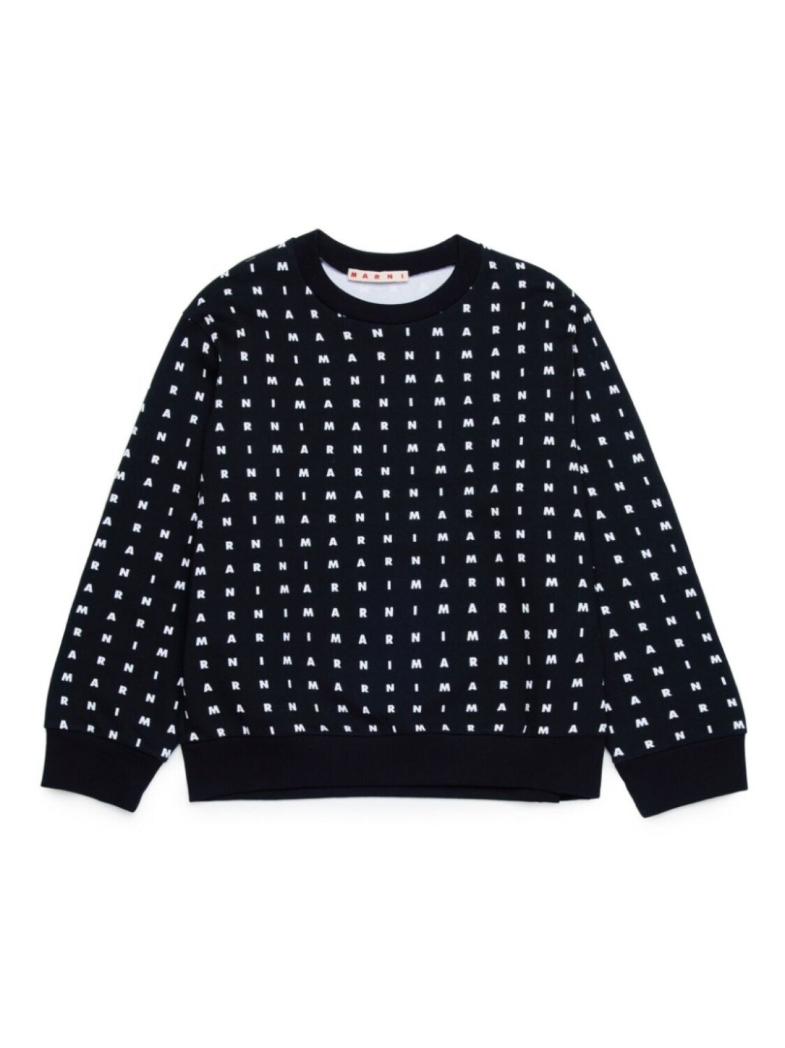 

Толстовка с логотипом Marni Kids, черный