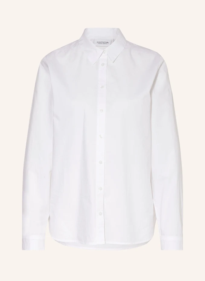 Рубашка-блузка Comma Casual Identity, белый