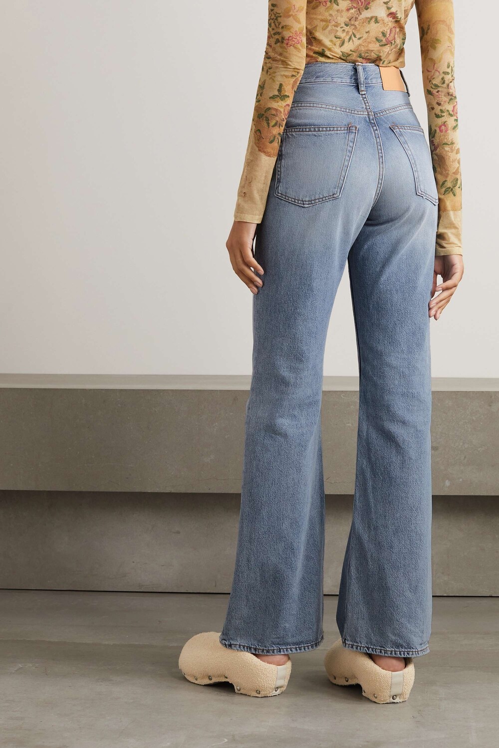 

ACNE STUDIOS джинсы средней посадки, деним