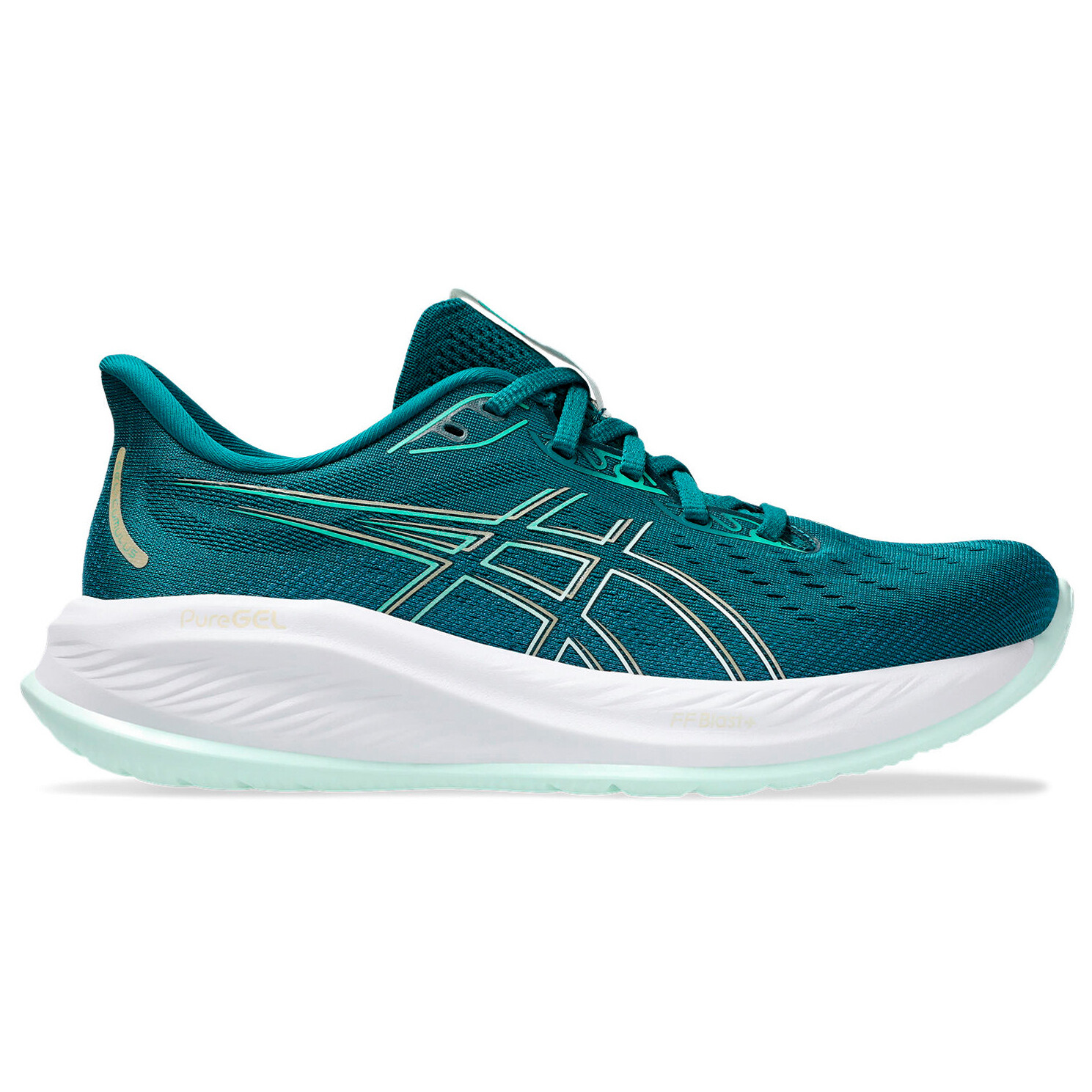 Беговая обувь Asics Women's Gel Cumulus 26, цвет Rich Teal/Pale Mint беговая обувь asics women s gel nimbus 26 цвет mint tint pale mint