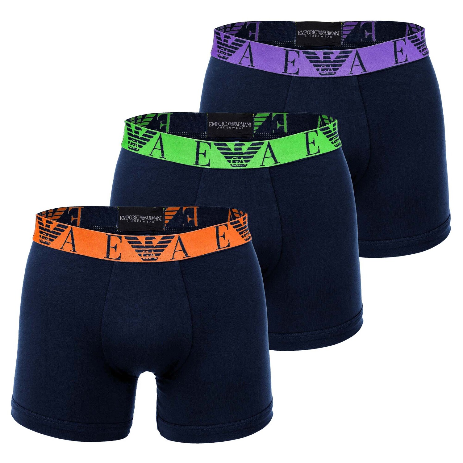 

Боксеры Emporio Armani Boxershort 3 шт, морской