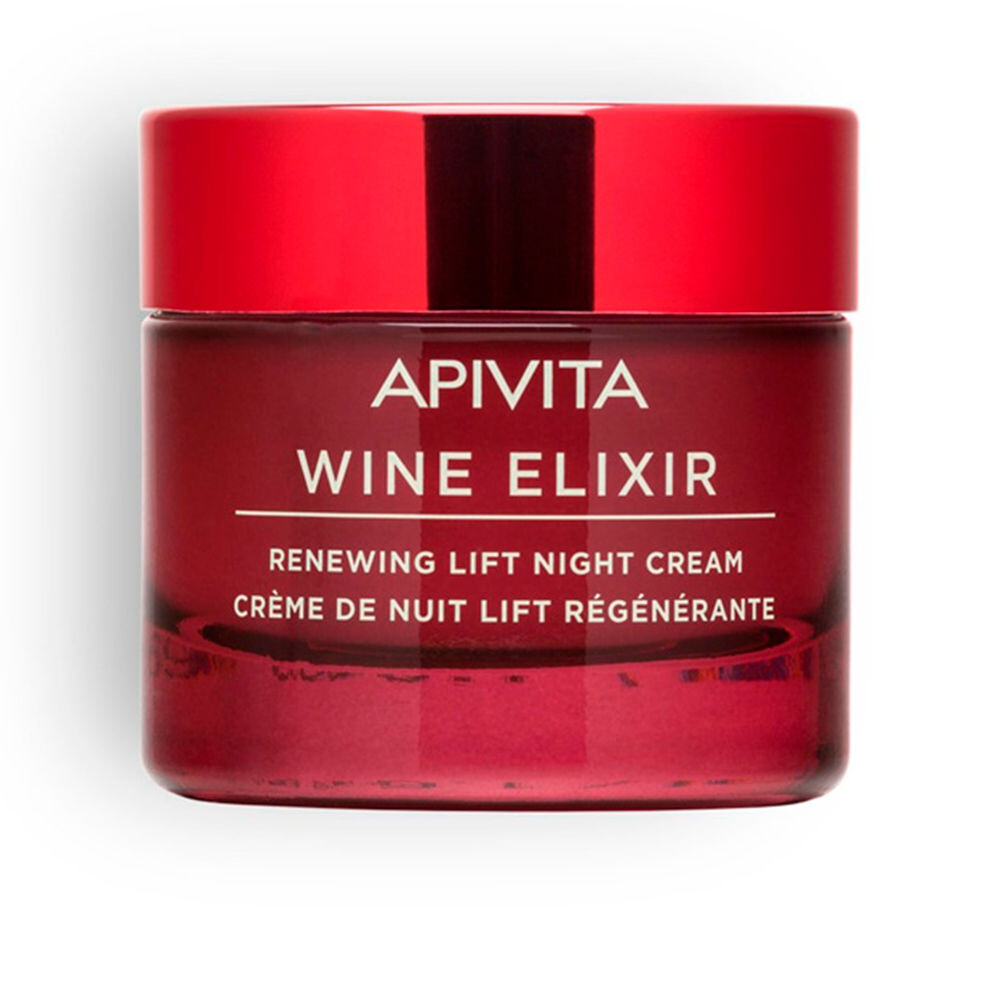

Крем против морщин Wine elixir reparadora con efecto lifting crema de noche Apivita, 50 мл