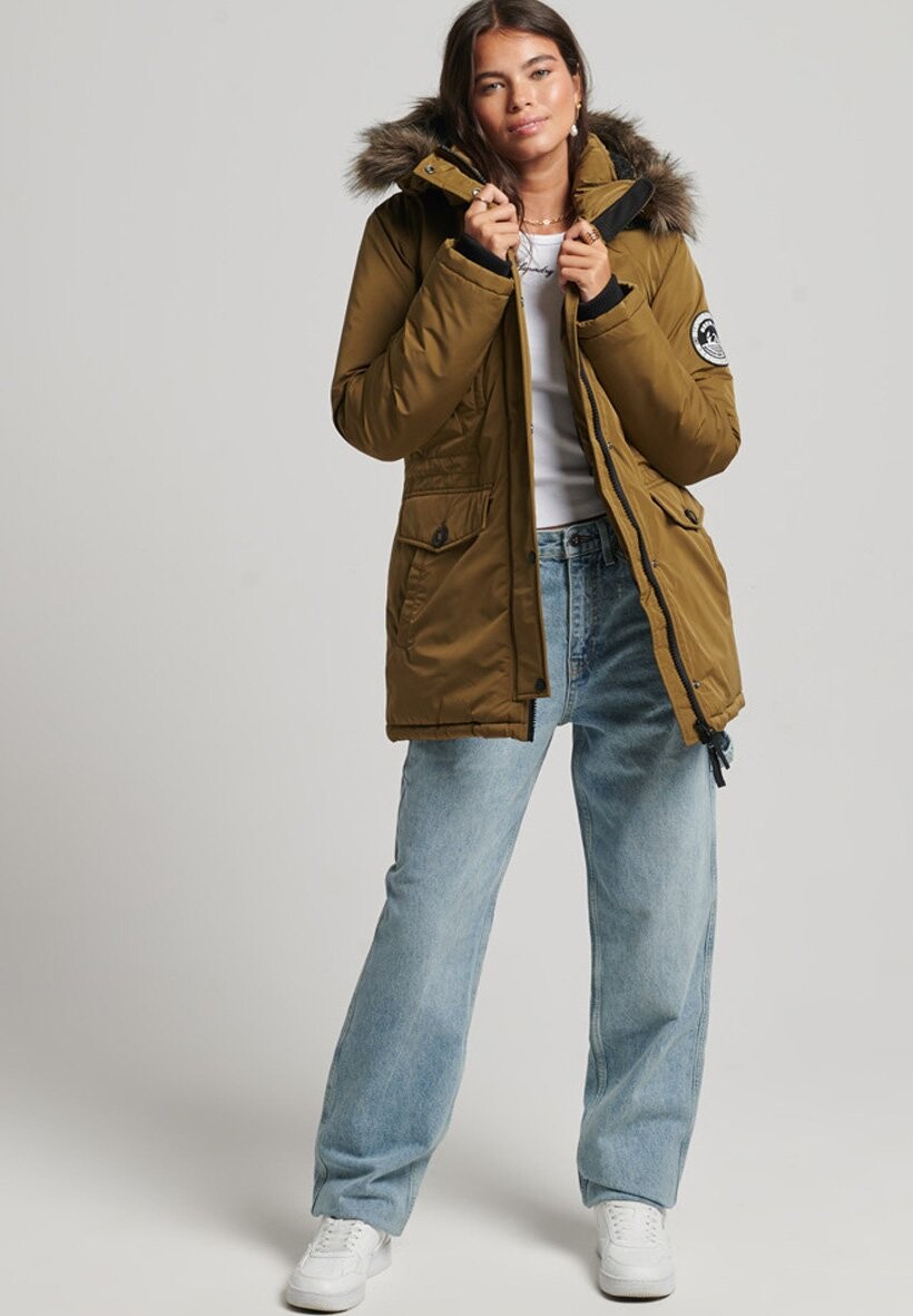 

Зимнее пальто Superdry, Коричневый