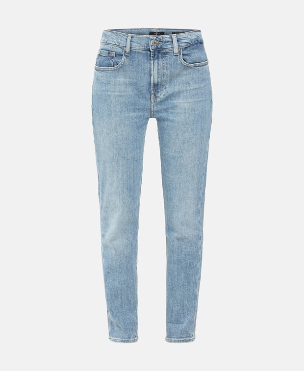 

Джинсы скинни 7 for all Mankind, синий