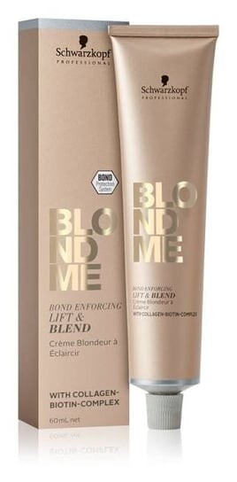 

Осветляющий крем с ледяным переливом 60мл Schwarzkopf Blondme Bond Enforcing Lift & Blend - ICE-IRISE -