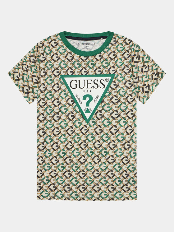 

Футболка стандартного кроя Guess, зеленый