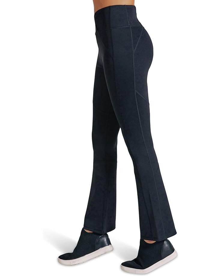 

Брюки Blanc Noir Solid Bootcut Leggings, черный