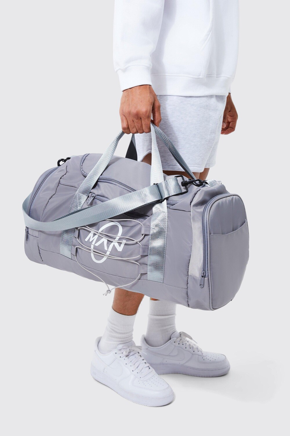 

Мужская сумка Boohoo, серый