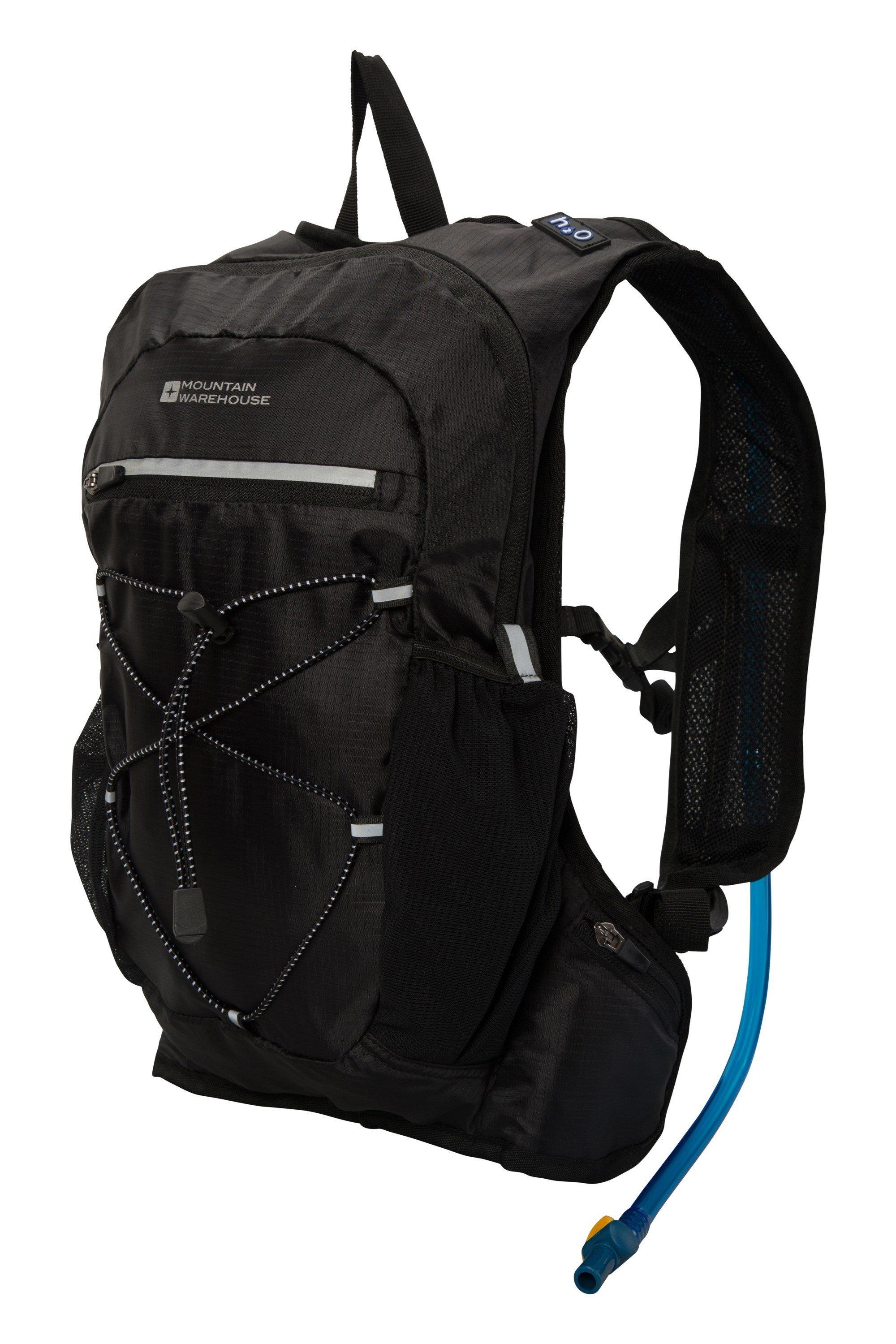 Рюкзак для гидратации объемом 6 л, рюкзак для бега, велоспорта, рюкзак Mountain Warehouse, черный