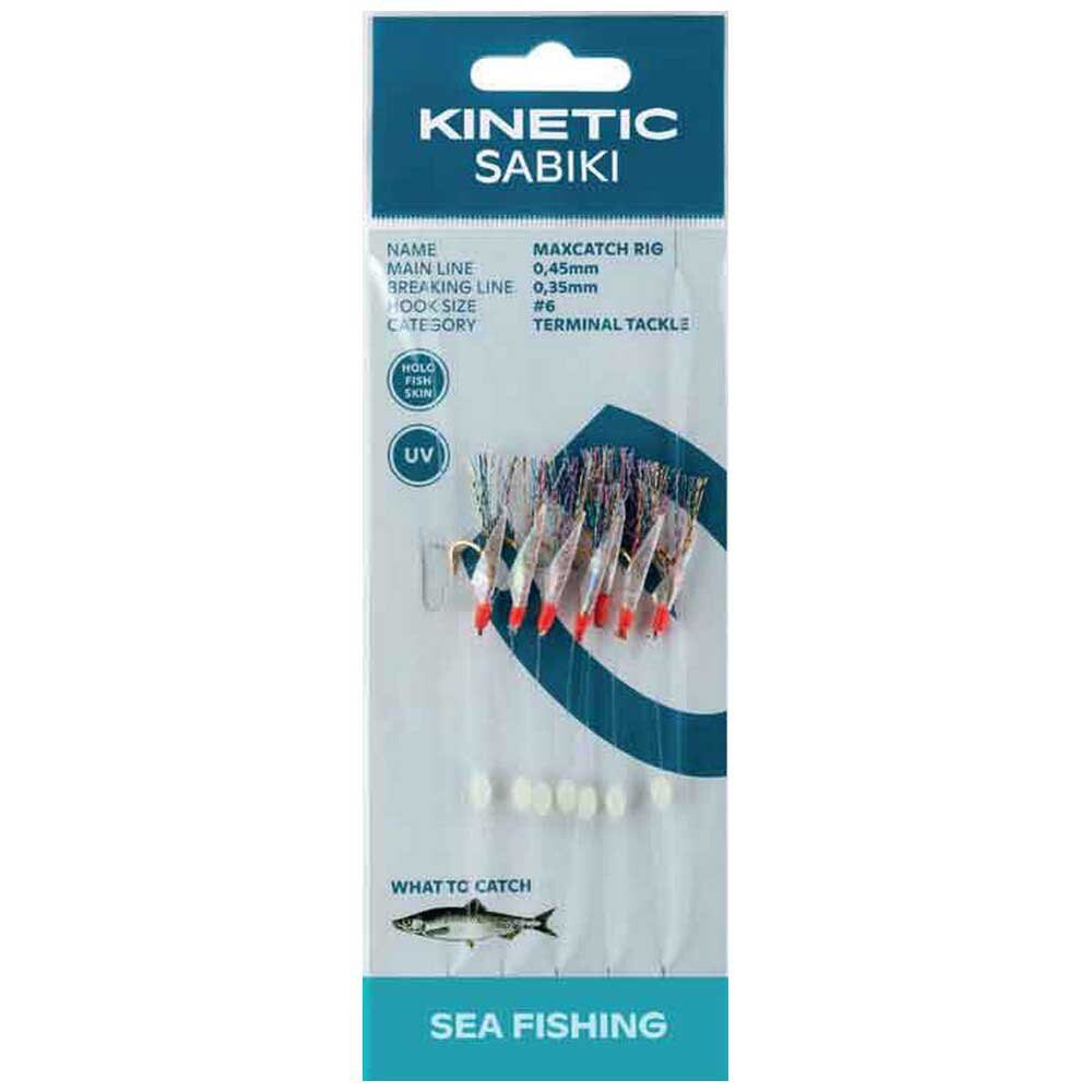 

Оснастки Kinetic Sabiki MaxCatch, прозрачный