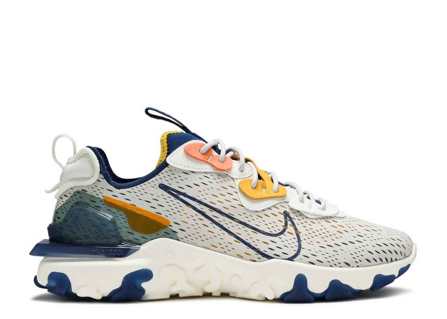 

Кроссовки Nike React Vision 'Light Orewood Brown', коричневый, Коричневый;серый
