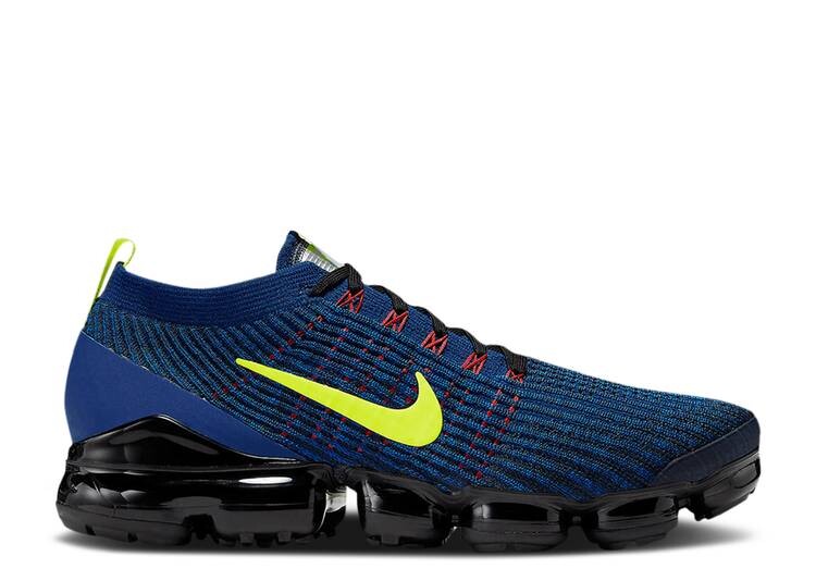 

Кроссовки Nike AIR VAPORMAX FLYKNIT 3.0 'DEEP ROYAL LEMON VENOM', синий