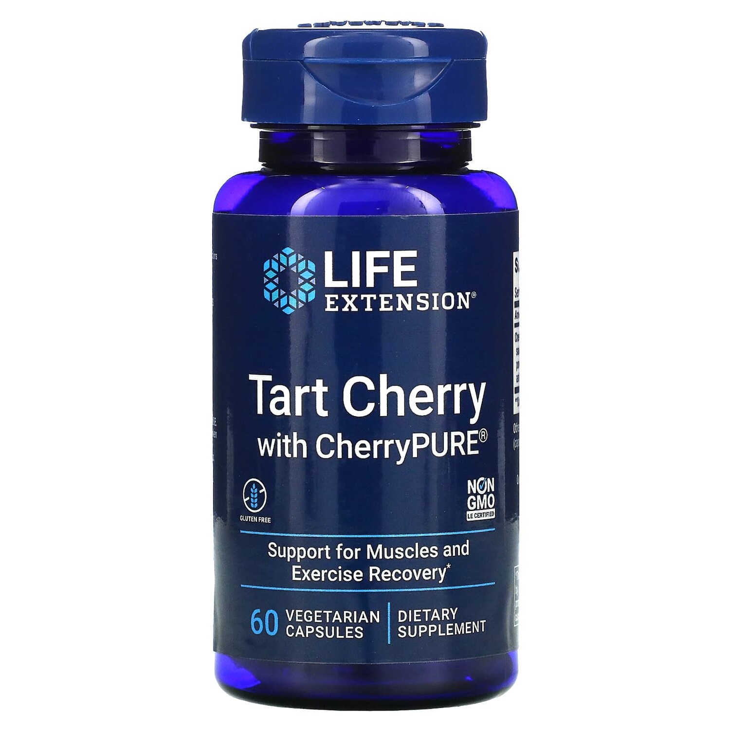 

Пирог с вишней и CherryPURE, 60 вегетарианских капсул, Life Extension