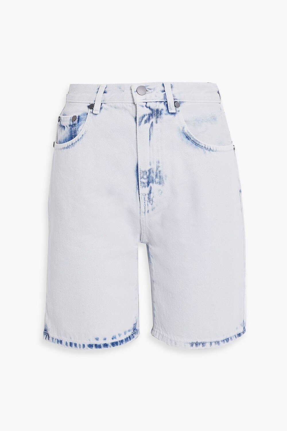

Джинсовые шорты из отбеленного денима MCQ ALEXANDER MCQUEEN, синий