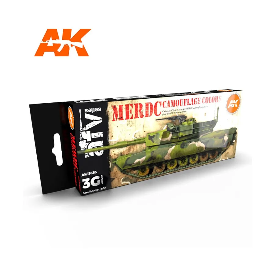 

Камуфляжные цвета MERDC, 3rd Gen Acrylic Paint Sets