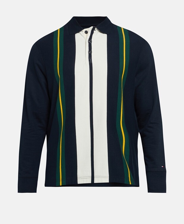 

Рубашка-поло с длинными рукавами Tommy Hilfiger, светло-синий