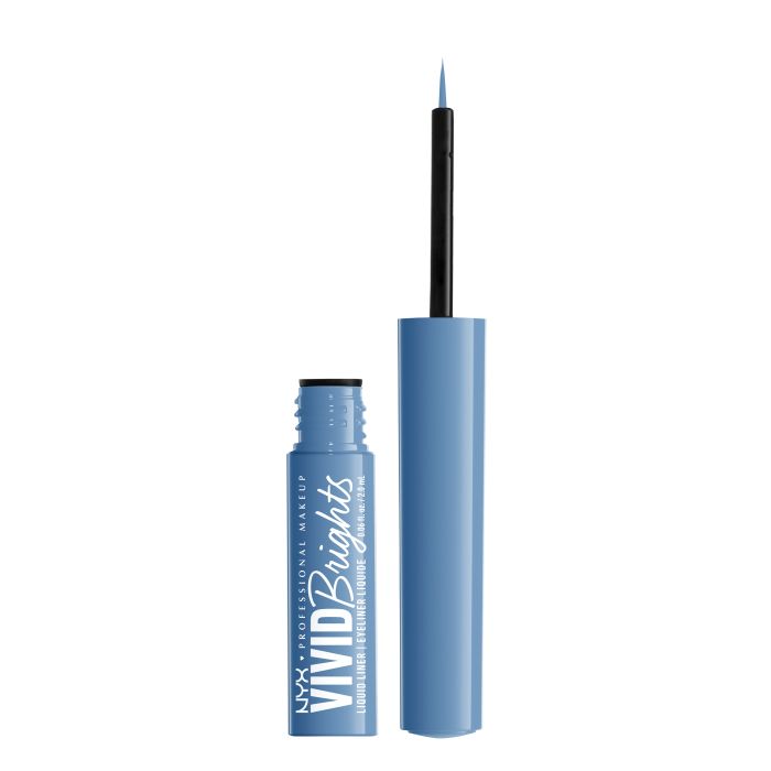 Подводка для глаз Vivid Brights Liquid Liner Eyeliner ultrapreciso Vibrante intenso Nyx Professional Make Up, Cobalt Crush