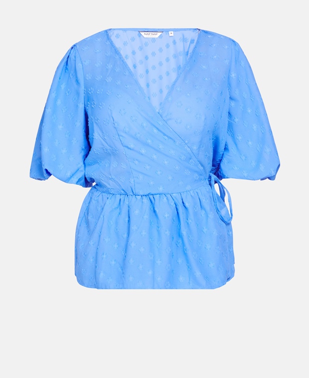 Рубашка блузка , синий Naf