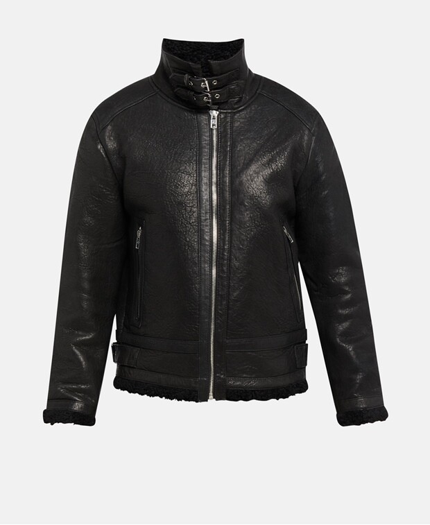 

Кожаный пиджак Be Edgy, цвет Caviar Black