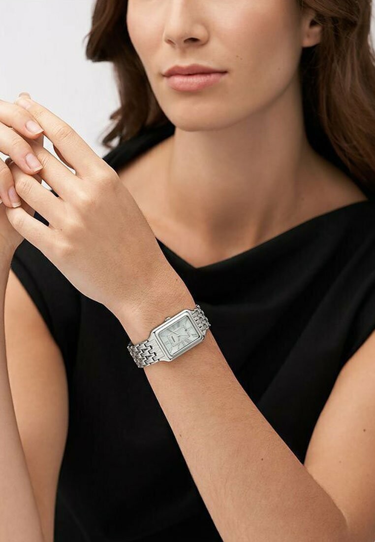 

Часы Analog Quarz Fossil, цвет silver coloured white
