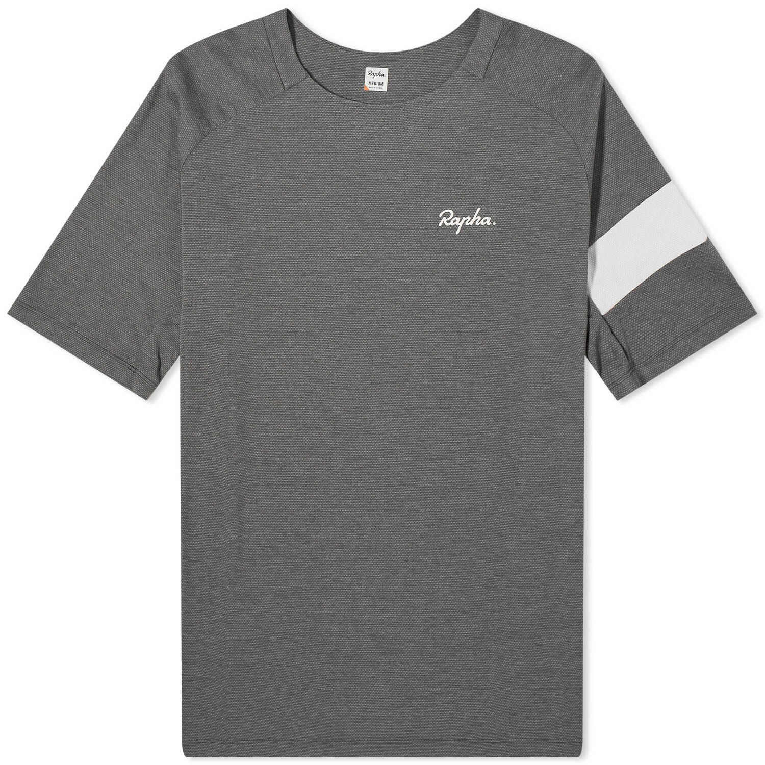 

Футболка Rapha Trail Technical T-Shirt, цвет Black & Light Grey