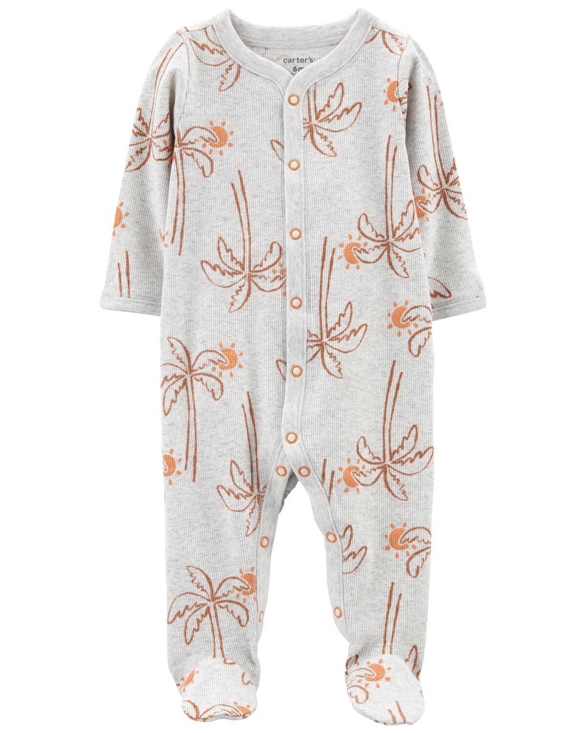 

Baby Palm Trees Snap-Up Thermal Sleep & Play Carter's, вереск