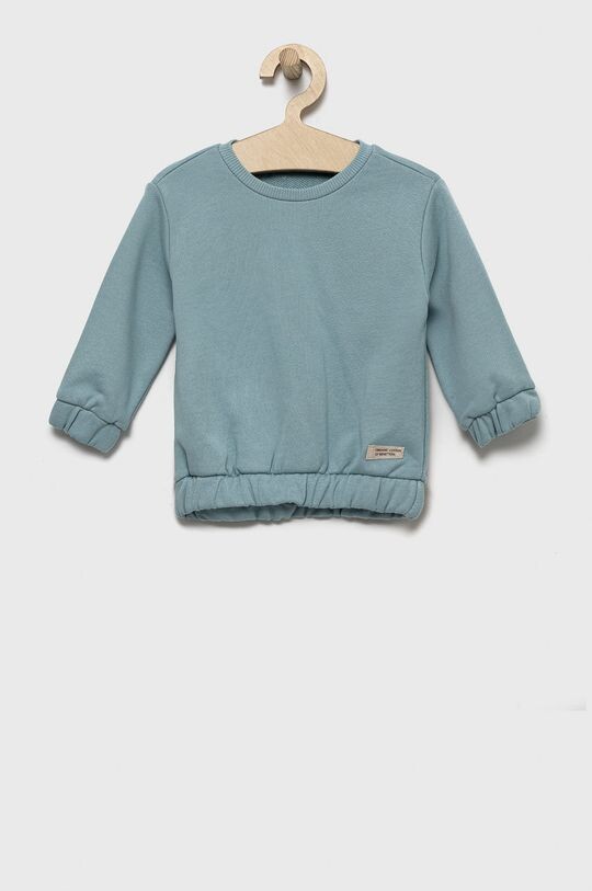 

Детская хлопковая толстовка United Colors of Benetton, синий