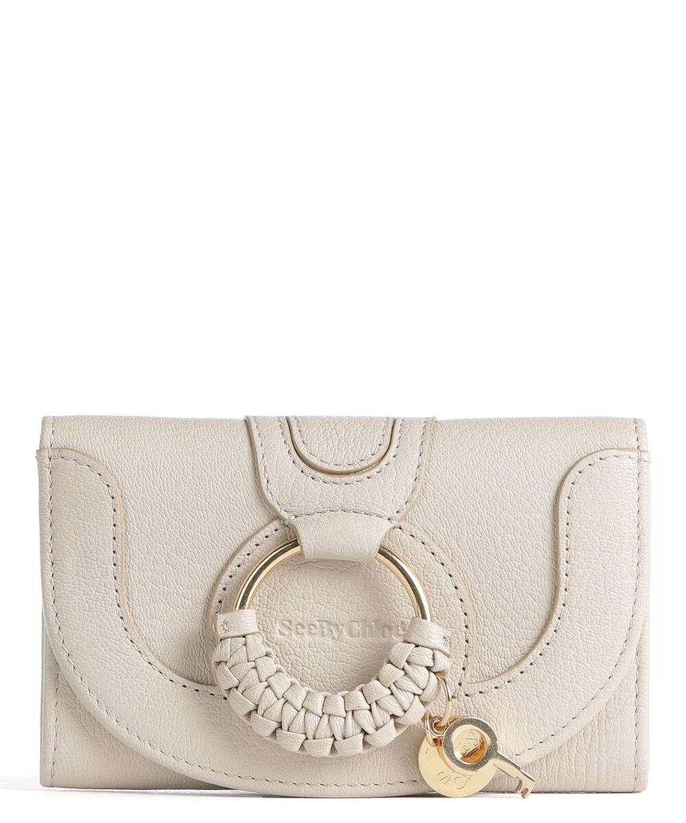 

Кошелек Hana из зерненой козьей кожи See By Chloé, бежевый
