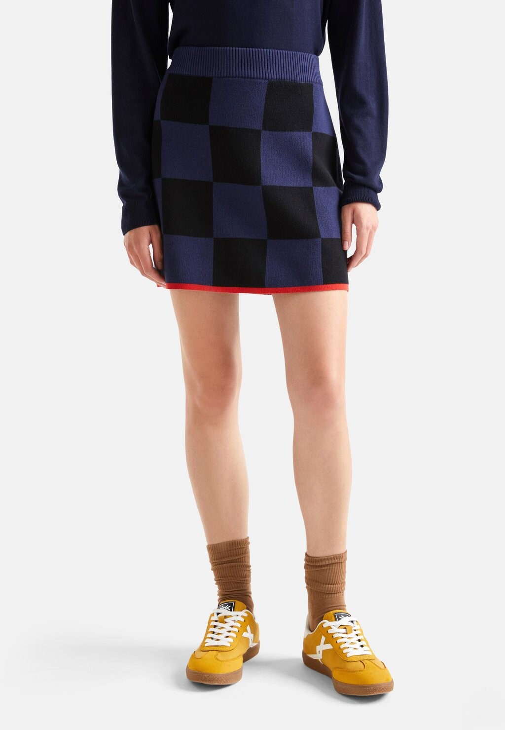 

Мини-юбка United Colors of Benetton, синий