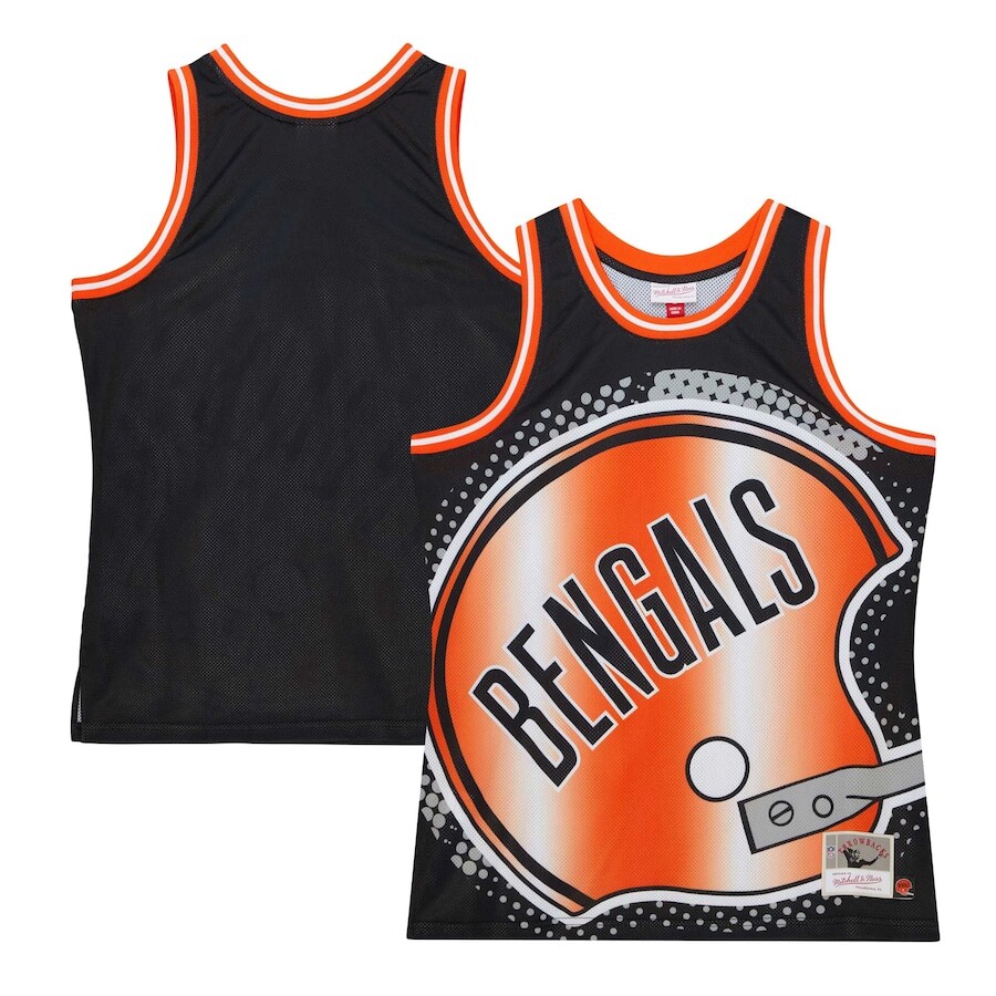

Майка Mitchell & Ness Cincinnati Bengals, черный