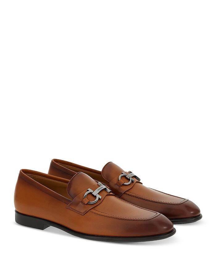 

Мужские лоферы без шнурков Foster West Gancini Bit Ferragamo
