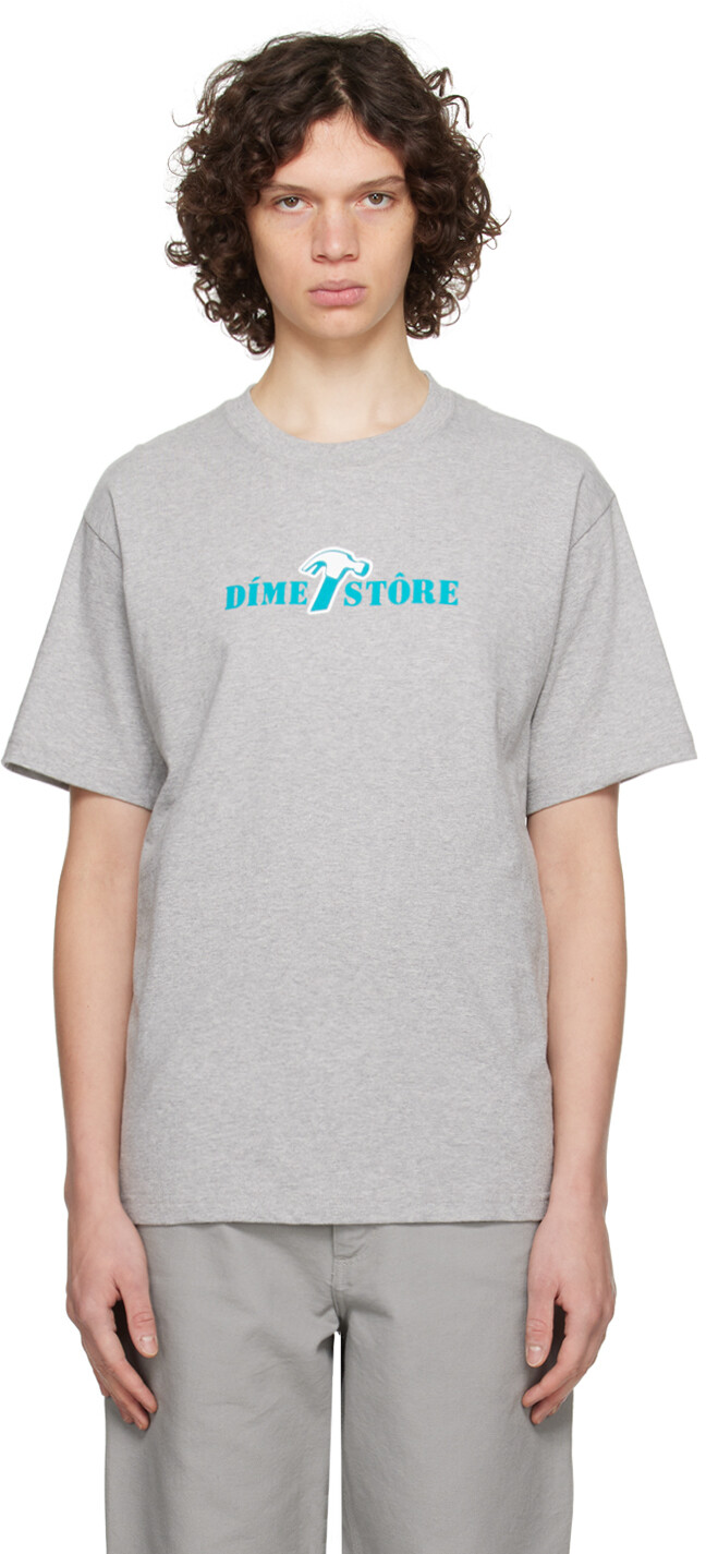 

Серая футболка Reno Хизер Dime, Серый