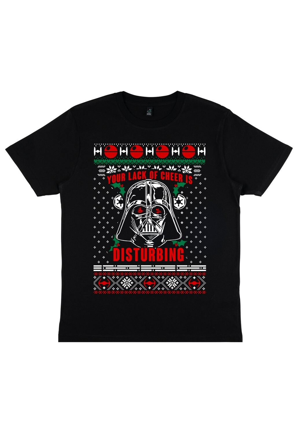 

Футболка с принтом STAR WARS CATTASTIC CHRISTMAS Star Wars, черный