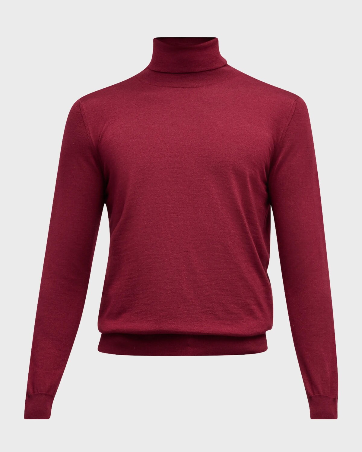 

Мужская шерстяная рубашка с воротником Kiton, цвет Dk Red