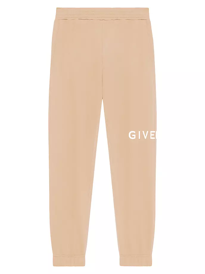Брюки-джоггеры узкого кроя Archetype Givenchy, цвет beige camel