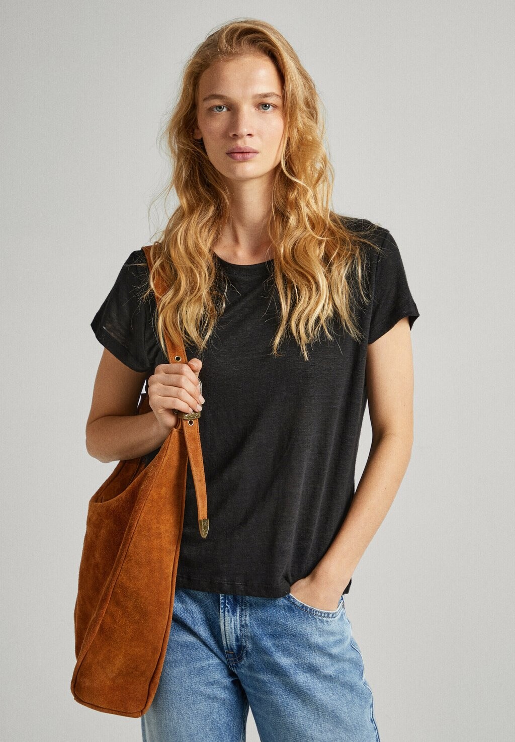 

Футболка базовая LILIAN Pepe Jeans, цвет black